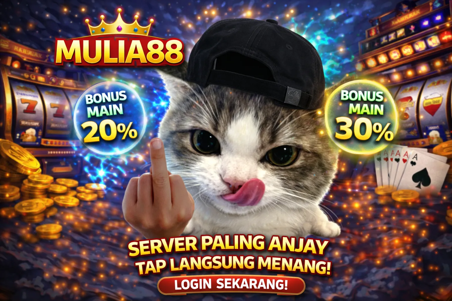 Galeri foto Mulia88 : Portal Gaming Menghadirkan Event Promo Gokil di Jakarta